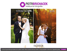 Tablet Screenshot of piotrbrichacek.pl